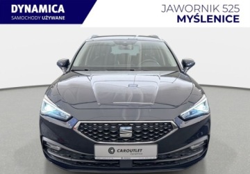 Seat Leon IV Sportstourer 1.5 EcoTSI 150KM 2021 Seat Leon Sportstourer Xcellence 1.5TSI 150KM M6 2021 r., salon PL, przebi, zdjęcie 2