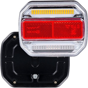 LAMPA ZESPOLONA PRAWA LED 12/24V Z DYNAMICZNYM KIERUNKIEM DO PRZYCZEPY