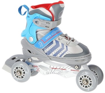 КОНЬКИ 4в1 КОНЬКИ РЕГУЛИРУЕМЫЕ РОЛИКОВЫЕ КОНЬКИ 39-43