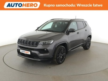 Jeep Compass II SUV Facelifting 1.3 GSE T4 150KM 2021 Jeep Compass automat skóra navi kamera360 grzane