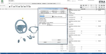 РУЛЕВОЕ КОЛЕСО SKODA OCTAVIA IV KODIAQ 5E3941093AR