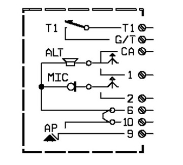 АНАЛОГОВЫЙ ИНТЕРФОН UNIFONE 4,5,6 ПРОВОДОВ URMET 1140/41
