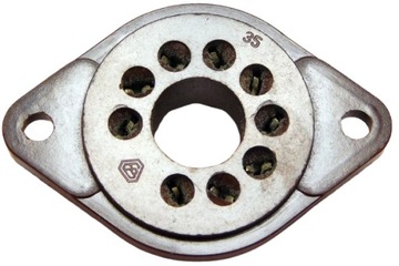 Podstawka 9 pin MAGNOVAL ( lamp EL509, 6P45S itp. ) PRL [0TR]