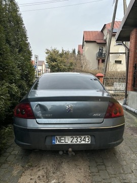 Peugeot 407 Sedan 1.6 HDi FAP 109KM 2007 PEUGEOT 407 (6D_) 1.6 HDi 110 109 KM, zdjęcie 1