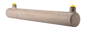 ЦИЛИНДР ГИДРАВЛИЧЕСКИЙ ЦИЛИНДР 2-СТР. 40/22/350 ХОД 350 мм L:455 ГИДРОЛИДЕР