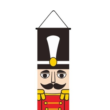 Рождественский декоративный баннер 