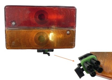LAMPA TYLNA JCB 3CX 4CX