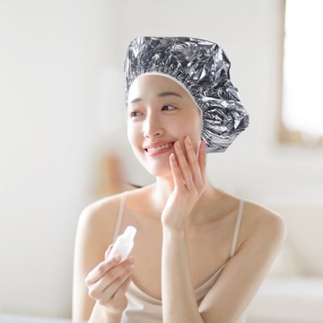 Шапочка парикмахерская электрическая термоизоляционная для распаривания волос.