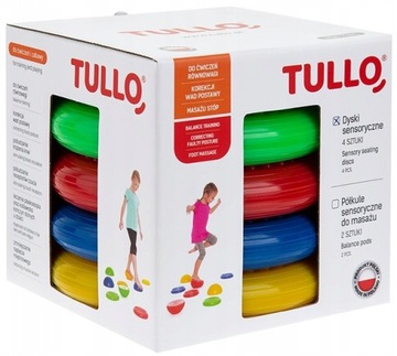 TULLO Dyski Sensoryczne 4szt