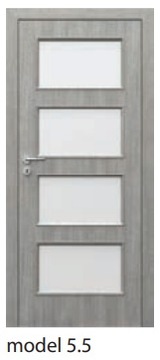 Дверь PORTA NOVA модель 5,5 с коробкой. рег. 160-180