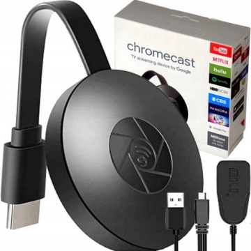 БЕСПРОВОДНОЙ АДАПТЕР GOOGLE CHROMECAST WIFI HDMI MIRRORSCREEN 2IN1