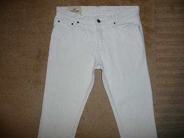 Spodnie dżinsy HOLLISTER W34/L34=45/112cm jeansy