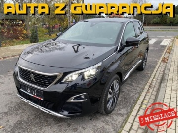 Peugeot 3008 II Crossover 1.2 PureTech 130KM 2018 Peugeot 3008 GT LINE LEDY SKORY NAWIGACJA MASAZE EL.KLAPA KAMERA ICOKPIT E