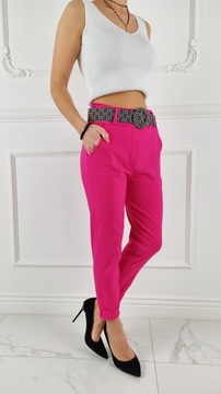 #Lastyczne - брюки - Женские - в ластике - пояс#