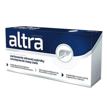 ALTRA 60 KAPS. ZDROWA WĄTROBA I WORECZEK ŻÓŁCIOWY
