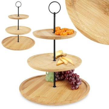 3-х ярусная подставка для торта, противень для торта, тортов, фруктов, закусок, десертов