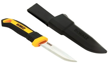 DEWALT NÓŻ Z OSTRZEM STAŁYM 90mm + POCHWA FINKA