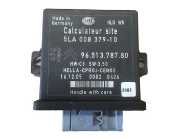 MODUŁ STEROWNIK ŚWIATEŁ PEUGEOT 407 9651378780