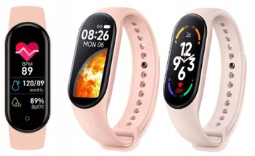 SMARTWATCH zegarek SMARTBAND Puls Kroki Termometr