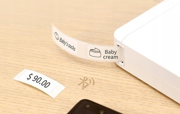 ТЕРМОПРИНТЕР NIIMBOT D110 НАКЛЕЙКИ ЭТИКЕТКИ БЕСПРОВОДНОЙ BLUETOOTH