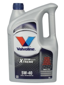 OLEJ SYNTETYCZNY VALVOLINE SYNPOWER XTREME 5W40 5L