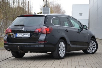 Opel Astra J Sports Tourer 1.4 Turbo ECOTEC 140KM 2012 CZARNA ZAREJESTROWANA 1.4T 140KM COSMO SERWIS NAVI SKÓRA GRZ.FOTELE, zdjęcie 10