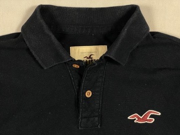 Hollister polo męskie klasyk unikat logo SlimFit L