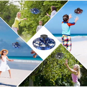 FLYING SPINNER BOOMERANG UFO LED ДРОН для детей 366