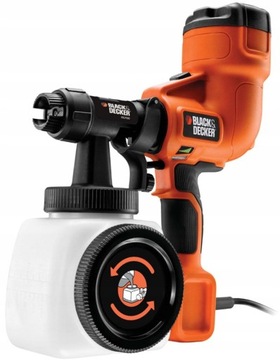 Краскопульт 400Вт 1200мл HVLP200 блок Black&Decker