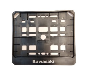 RAMKA TABLICY REJESTRACYJNEJ MOTOCYKLOWA KAWASAKI