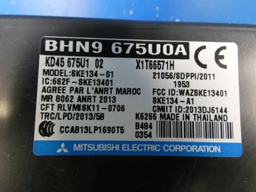 MAZDA 3 III BM 6 GJ CX-5 MODUL ŘÍZENÍ KEYLESS ZÁMKU