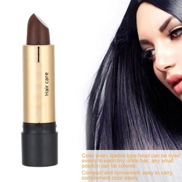 Натуральная временная краска для волос, чехол-ручка, белый RY