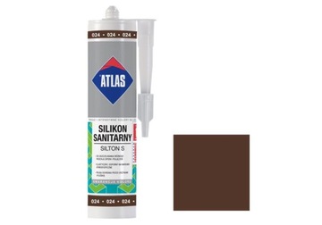 SILIKON SANITARNY SILTON S 024 CIEMNOBRĄZOWY 280ml