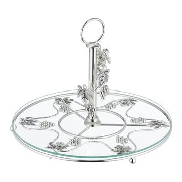 Patera na ciasto 30 cm SILBER VILLA ITALIA
