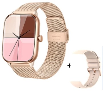 SMARTWATCH ELEGANT ЖЕНСКИЕ ЧАСЫ МЕНЮ ВЫЗОВОВ PL БРАСЛЕТ + ремешок