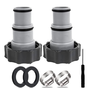 ADAPTER DO WĘŻA INTEX POMPY BASEN PRZEJŚCIÓWKA x2