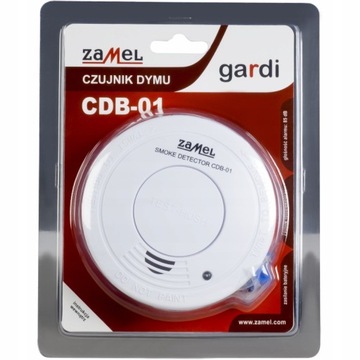 ZAMEL CDB-01 CZUJNIK DYMU BATERYJNY DETEKTOR POŻAR