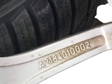 KOLA ZIMNÍ 17'' MERCEDES CLS W218 5X112 245/45R17 NOVÉ PNEUMATIKY