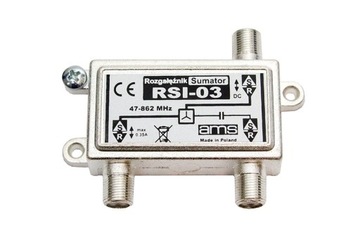 Rozgałęźnik RSI-03 2-drożny z przejściem napięcia
