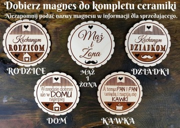 prezent na ślub rocznice wesele, Mąż & Żona