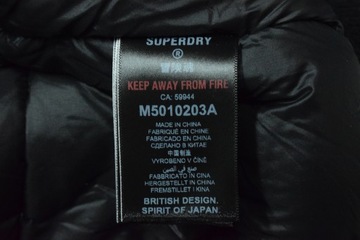 SUPERDRY EVEREST EXPEDITION Męska Kurtka Bomber Parka Zimowa Ocieplana M