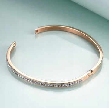 Fashion Jewelry Bangle Bracelets With Two Lin