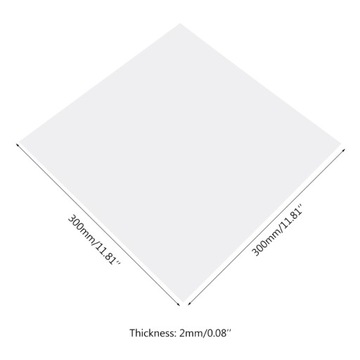 Большая оптическая линза Френеля 300X300MM из ПММА