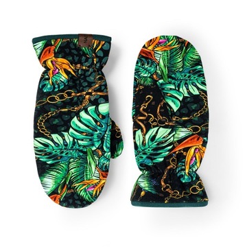 ПЕРЧАТКИ ЖЕНСКИЕ, ХЛОПОК, НАШАНИ НА ЗИМУ