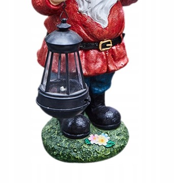 Baosity Statuetka Figurka Solar LED