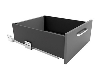 SZUFLADA SEVROLLBOX SLIM H-167 L=400 GRAFIT