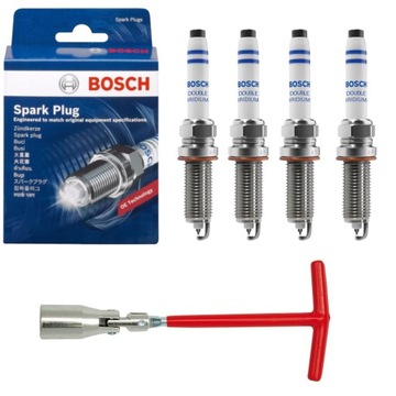4x BOSCH ŚWIECA ZAPŁONOWA SUPER PLUS +50 FR7KPP3