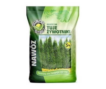 Nawóz na Tuje Żywotniki OGRÓD START 5kg