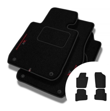 Velurové koberce Performance pro Seat Ibiza IV 2008-2017