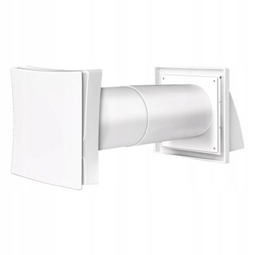 Nawietrzak okrągły VENTS PS 102 Daszek Filtr G3